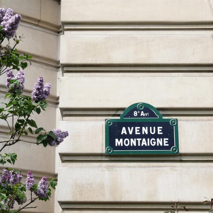In the heart of the Parisian Golden Triangle: the Avenue Montaigne