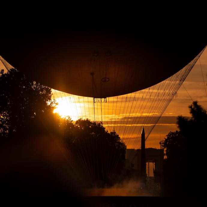 The Cauldron Illuminates the Parisian Summer
