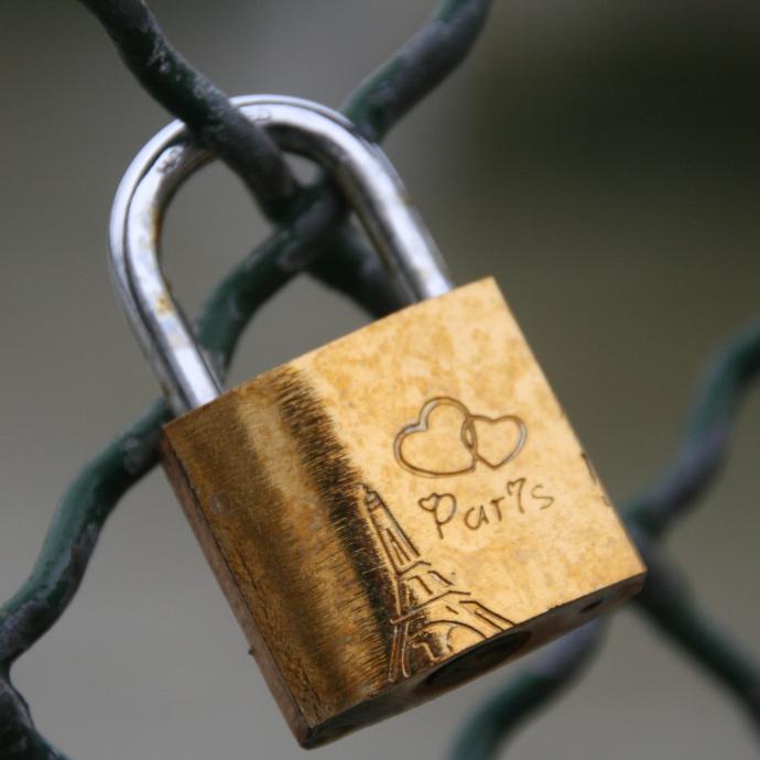 A romantic stroll in Paris for Valentine's Day